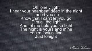 Modern Talking - One In A Million Lyrics