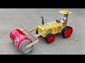 How To Make Matchbox Road Roller Leveling Machine Toy Diy Mini Road Roller Mini Roller Project