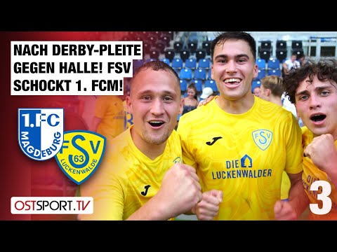 Nach DERBY-Pleite gegen Halle! FSV schockt 1. FCM: Magdeburg - Luckenwalde | Regionalliga Nordost