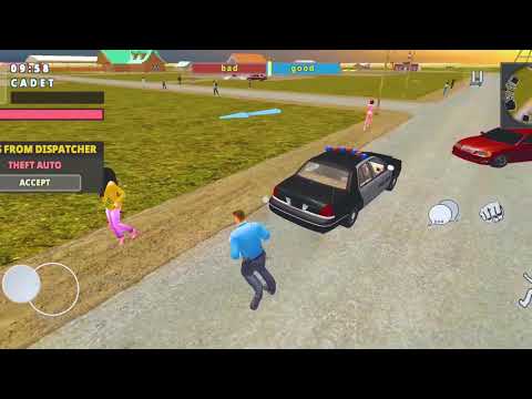 Police Cop Simulator Gang War - Sheriff of Village Sim
