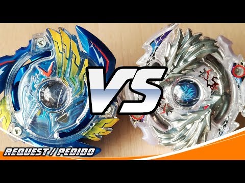 Victory Valkyrie .N.Sp vs Lost Longinus .B.V - [Beyblade Burst] - ベイブレードバースト