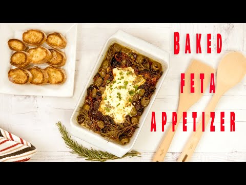 Tasty Baked Feta Appetizer - [Super Easy Recipe]