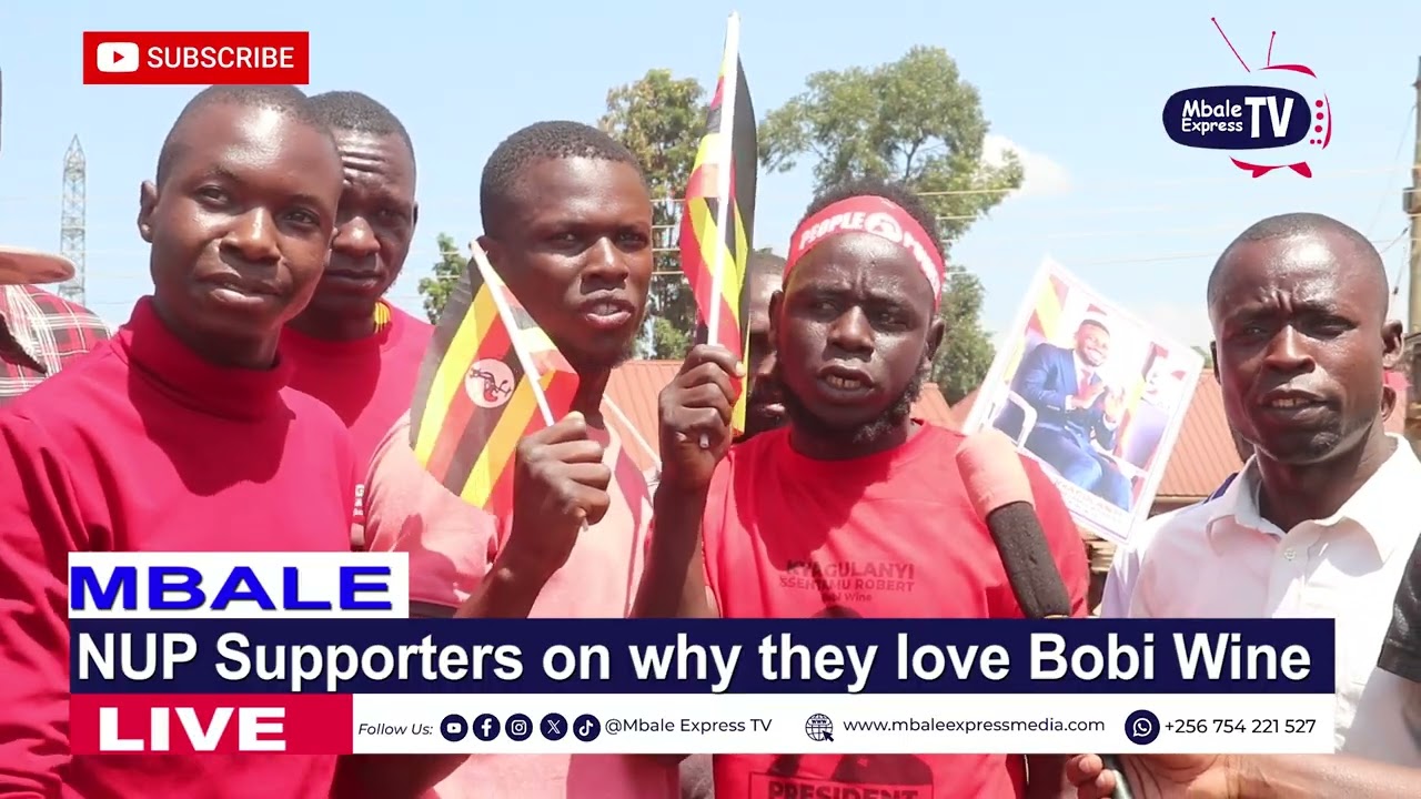 Mbale Youths reveal why they want Robert Kyagulanyi Ssentamu aka Bobi Wine as President