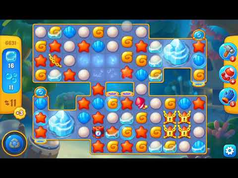 Fishdom 2021 - Level 6631   #playrix #fishdom #gaming