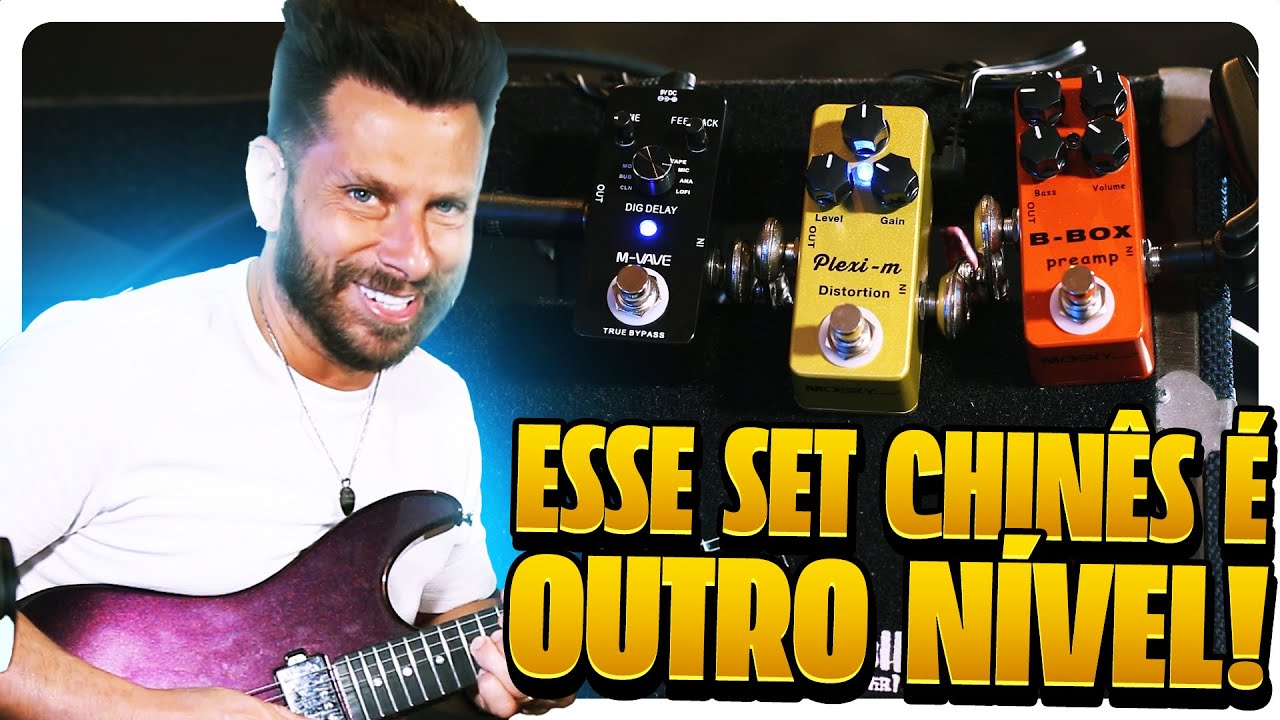 SET REDUZIDO DE PEDAIS CHINESES (SURREAL)