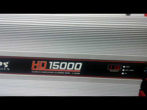 Sacramento World Finals 2016 Demo Taramps HD15000 45K 12V