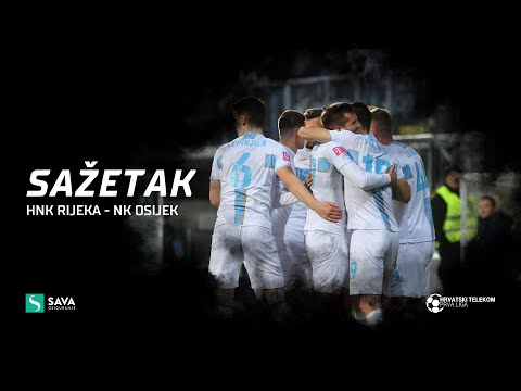 HNK Hrvatski Nogometni Klub Rijeka 1-0 NK Osijek :: Résumés