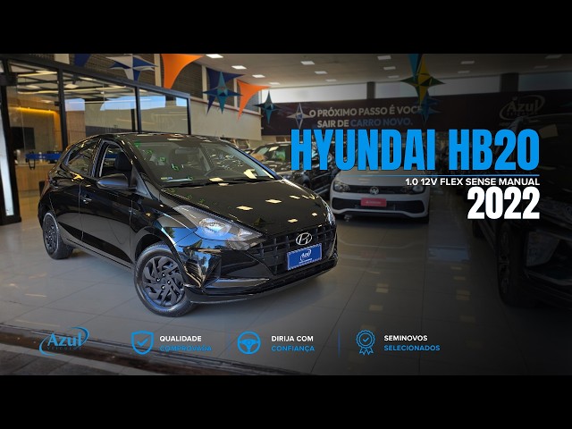 Vídeo HYUNDAI HB20 1.0 12V FLEX SENSE MANUAL