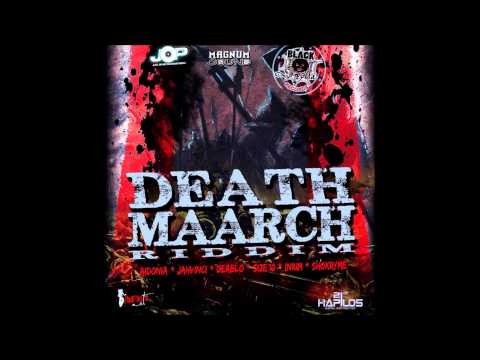 Inium - None A Dem Nuh Bad - Death March Riddim - JOP - Magnum Sound - Blackspyda Records (Oct 2012)