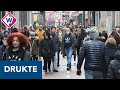 Drukte bij winkels na aankondiging harde lockdown