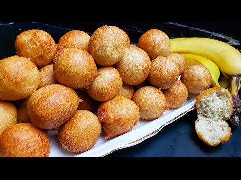 How to Make BANANA FRITTERS at Home in 10 minutes| Beignets de Banane| Easy Recipe