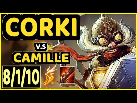 SHOK (CORKI) vs CAMILLE - 8/1/10 KDA MID CHALLENGER GAMEPLAY - OC