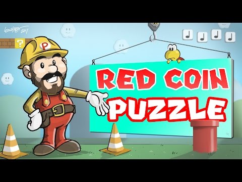 Red Coin Puzzle | Mario Maker