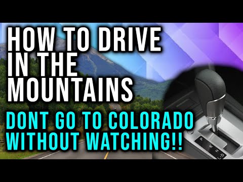 How To Safely Drive In The Mountains With An Automatic/CVT Transmission