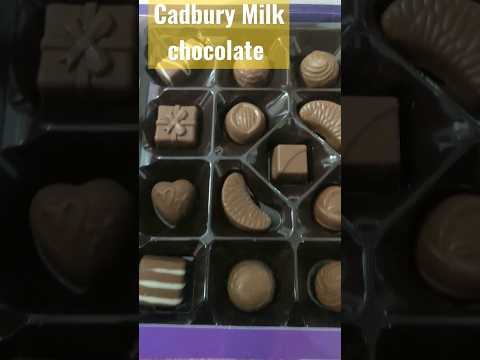 Cadbury Milk Tray chocolate.gift received #viral #cookingshorts #food #cooking #recipe #trending