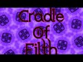 Cradle of Filth ~ Rise of the True Pentagram (lyrics)