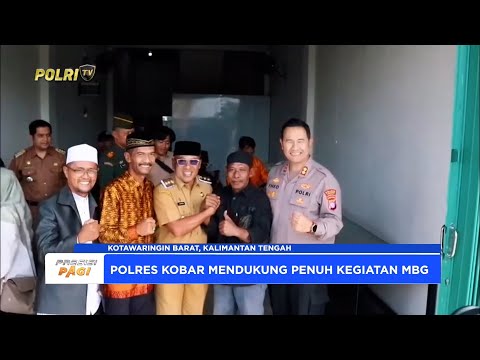 KAPOLRES KOBAR HADIRI LAUNCHING MBG DAN PERESMIAN SPPG YAYASAN AL AZHAR