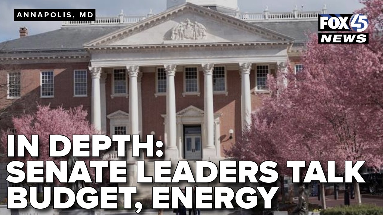 In Depth: Maryland Senate leaders talk about budget, energy, and next year