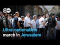 Ultra-nationalist Israelis scuffle with journalists and security forces at march in Jerusalem