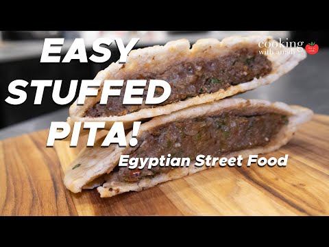 Easy Stuffed Pita (Hawawshi) | Beginner Egyptian Street Food