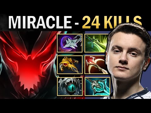 Terrorblade Dota Miracle with 24 Kills and Butterfly - TI13