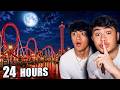 24 HOUR OVERNIGHT CHALLENGE In AMUSEMENT PARK