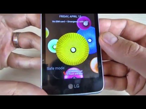 How to enable SAFE MODE on LG K4