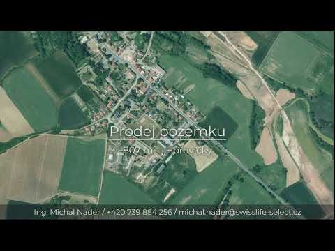 Prodej stavebního pozemku 807 m2, Hořovičky