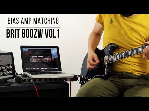 Brit 800ZW vol.1 for Positive Grid Bias Amp Matching - Playthrough (Marshall JCM800 Zakk Wylde)
