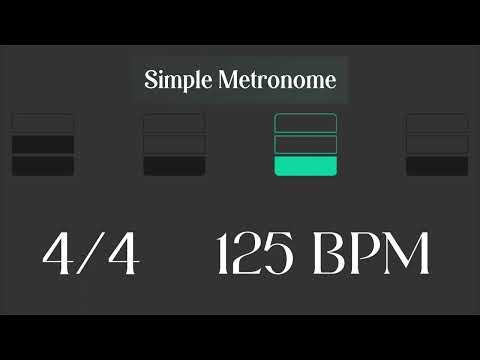 Metronome - 125 BPM
