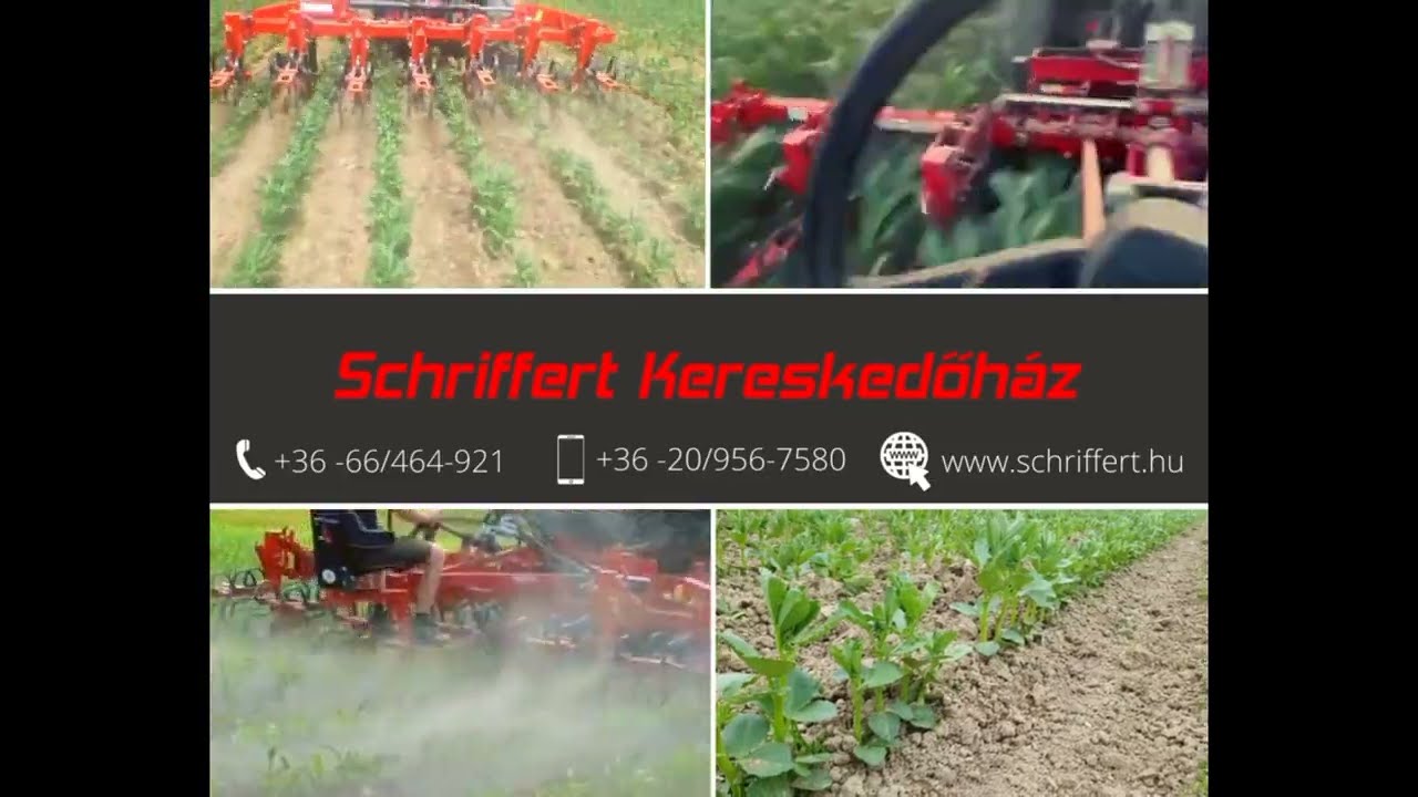 Schriffert viseći redni kultivator za 5 vagona, hidraulički