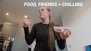 a healthy relationship with food made this video possible (seeing friends and chilling out)