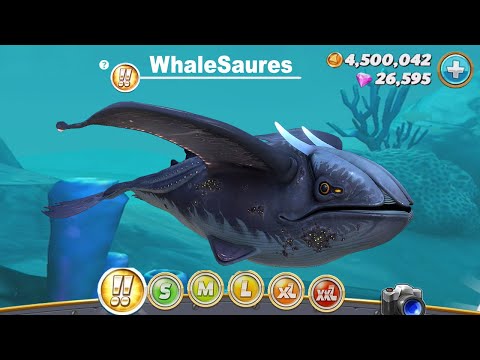 Hungry Shark World - New Shark Coming Soon Update - All 42 Sharks Unlocked Gems and Coins Mod