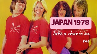 ABBA- Take A Chance On Me (Japan 1978) Upscaled (Full HD60FPS)