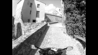 preview picture of video 'WHAT A LIFE FZ6 DRIVING IN BESALU, CATALONIA, SPAIN'