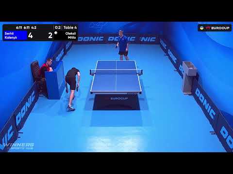 20:05 Serhii Kalenyk  - Oleksii Mitla 08.09.2023 TT Euro.Cup Ukraine Master. TABLE 4