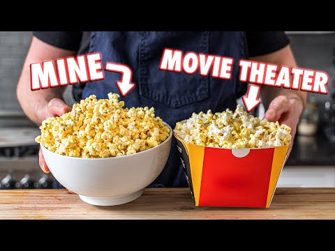 Making Movie Theater Popcorn At Home | But Better