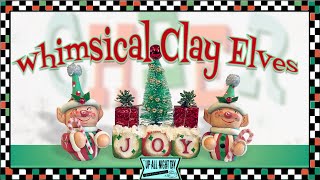 Whimsical Christmas Elves & Toy Block Display! Beginner Friendly! Holiday Open Playlist!