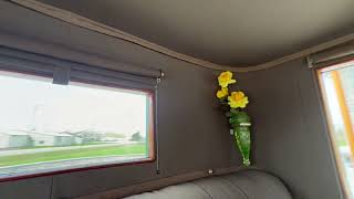 1926 Locomobile Four Door Window Blinds and Headliner