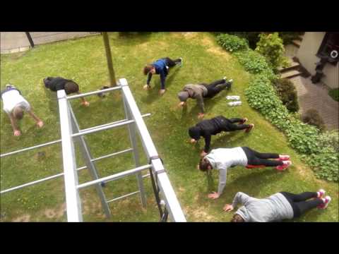 Push und Pull Workout bei Calisthenics Erkelenz