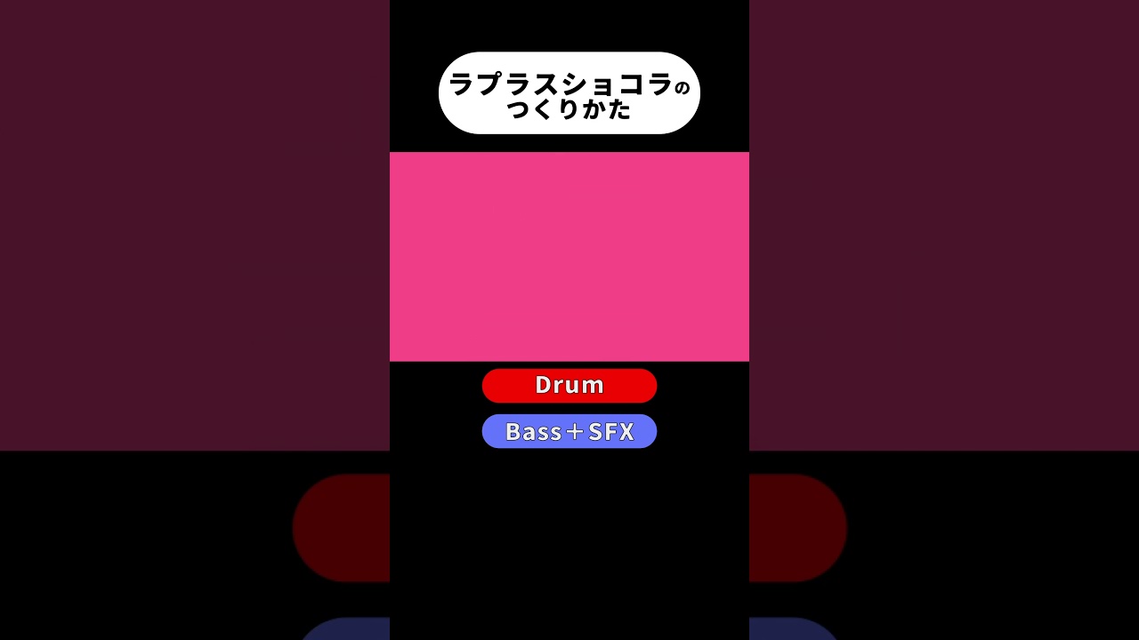 だんだん出来上がるラプラスショコラ #初音ミク #ラプラスショコラ #shorts