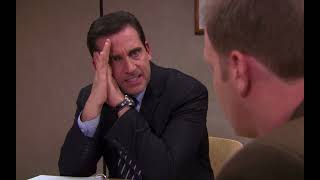 michael scott being mean to toby