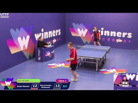 Winners League  12.03.21  Badai Maksim - Storozhenko Aleksandr 13:00