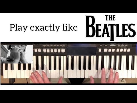 Little Child - piano tutorial - The Beatles