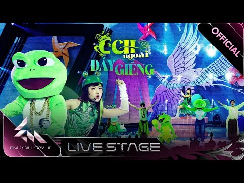 Frog at the Bottom of the Well - Phuong My Chi stirs up the atmosphere with an extremely vibrant ...