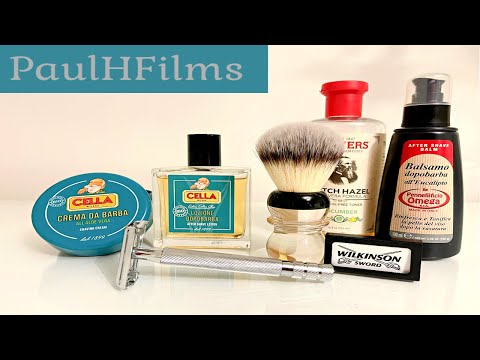 Wilkinson Sword Classic (Latest Version) | Cella Aloe Vera Shaving Soap