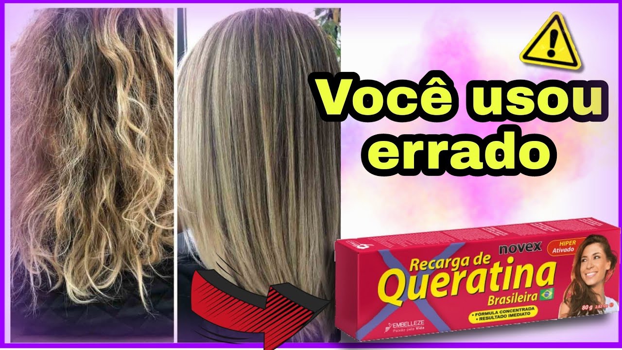 Recarga de queratina novex FUNCIONA 