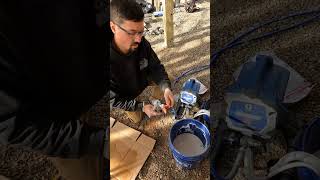 How to prime and use a graco magnum x5 paint sprayer