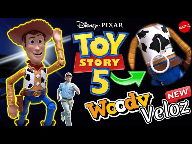Vídeo relacionado con Mattel Toy Story 5 Figura Articulada Woody de 23 cm con Frases y Sonidos