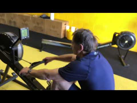 70-79 Lightweight 500m Sliders World Record Indoor Rowing. Concept 2. May 2018. Dave Williams